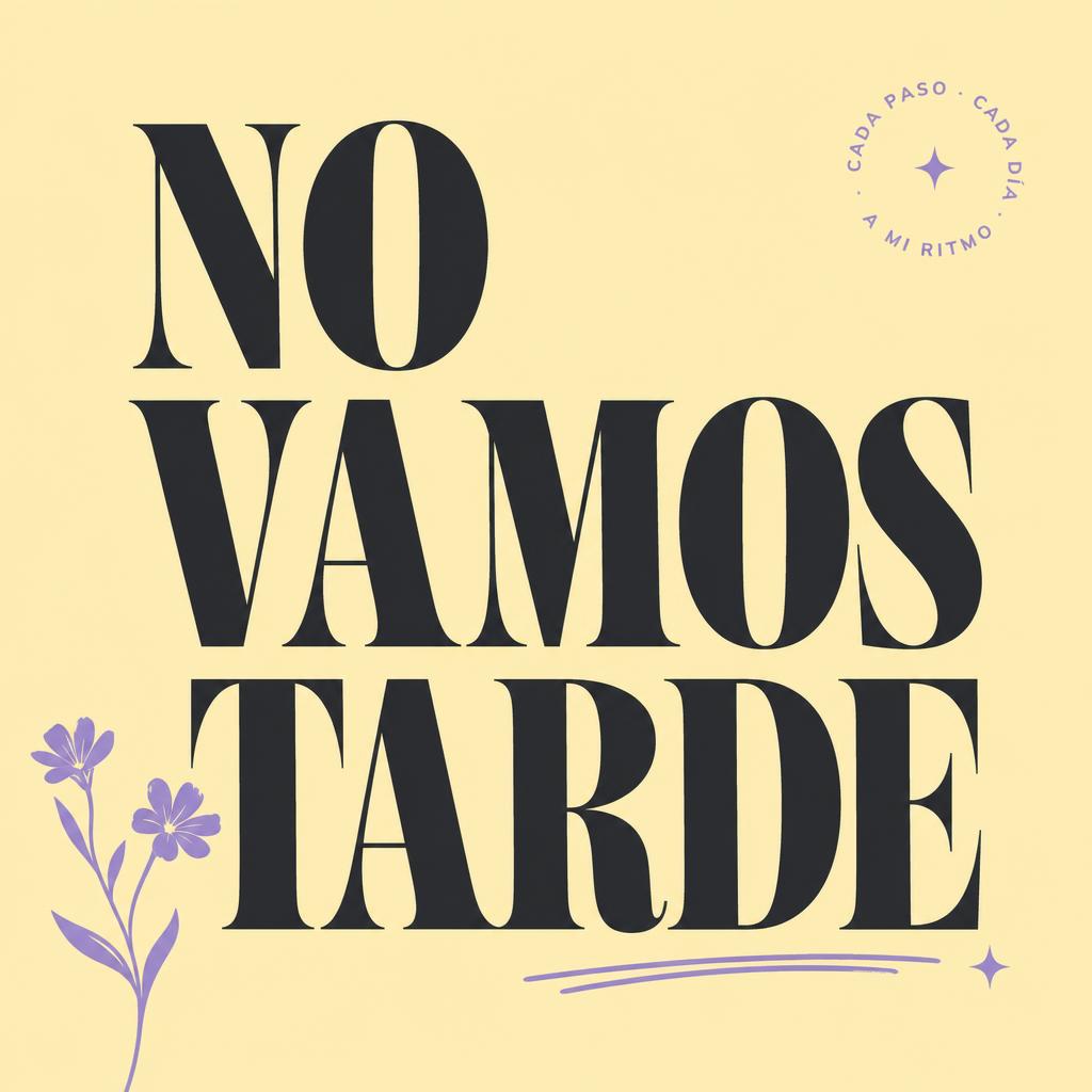 Último post de Instagram: No vamos tarde
